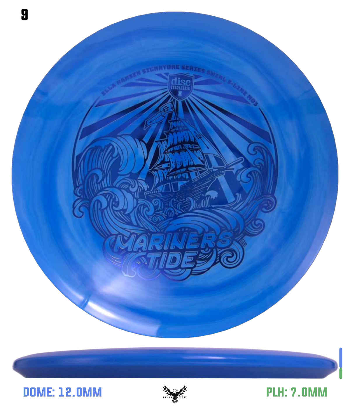 Discmania Mariners Tide - Ella Hansen Signature Series Swirl S-Line MD3