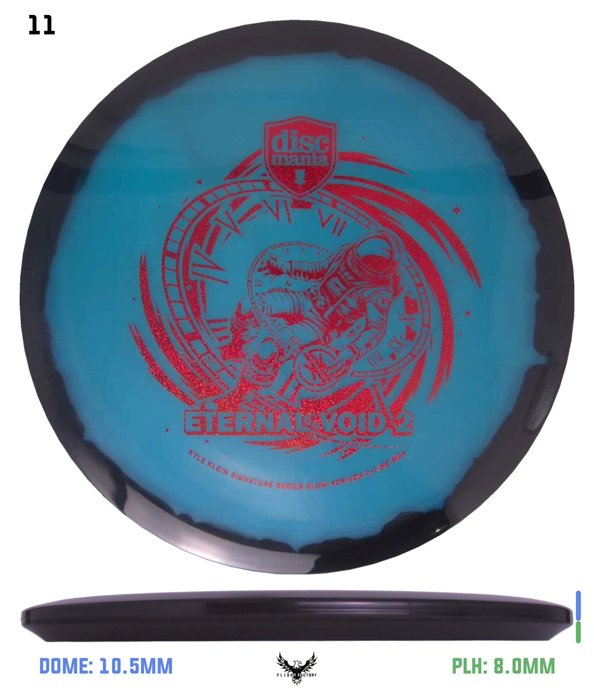 Discmania Eternal Void 2 - Kyle Klein Signature Series Glow Horizon C-Line MD4