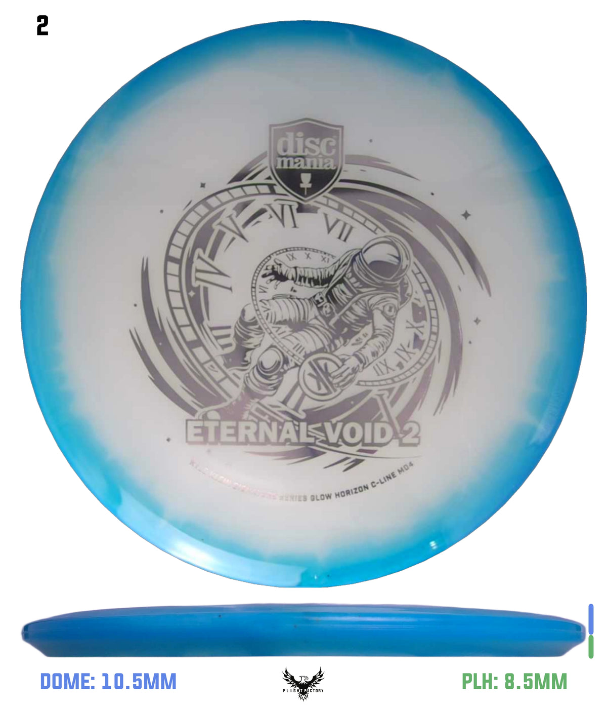 Discmania Eternal Void 2 - Kyle Klein Signature Series Glow Horizon C-Line MD4