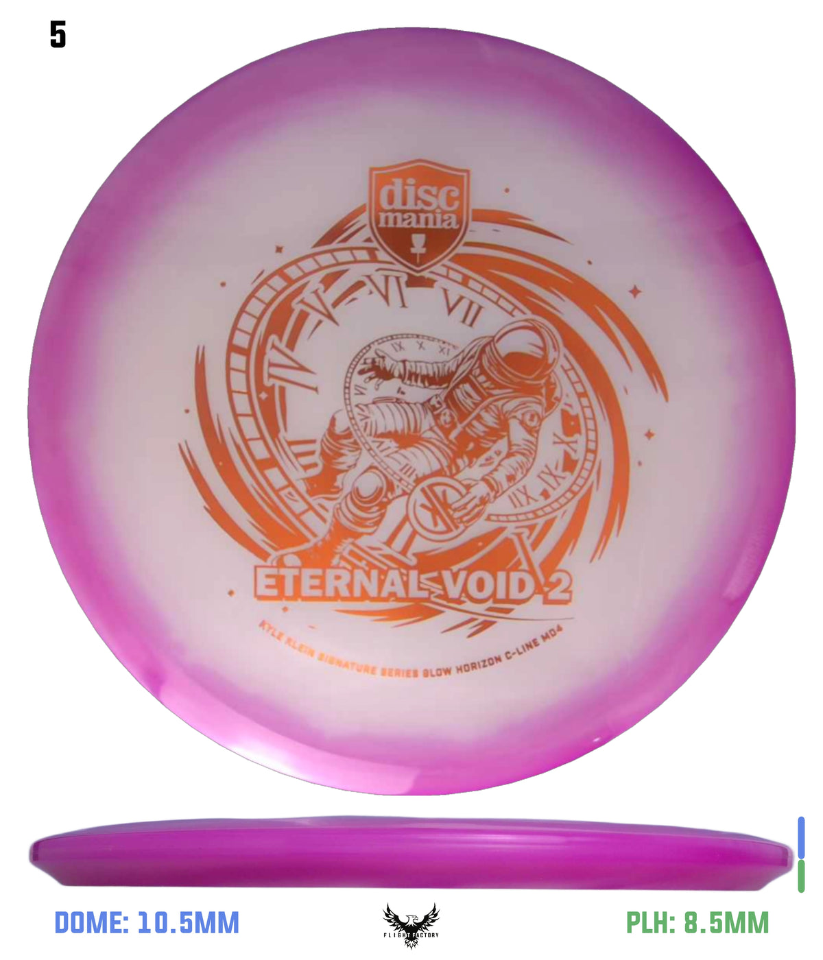 Discmania Eternal Void 2 - Kyle Klein Signature Series Glow Horizon C-Line MD4