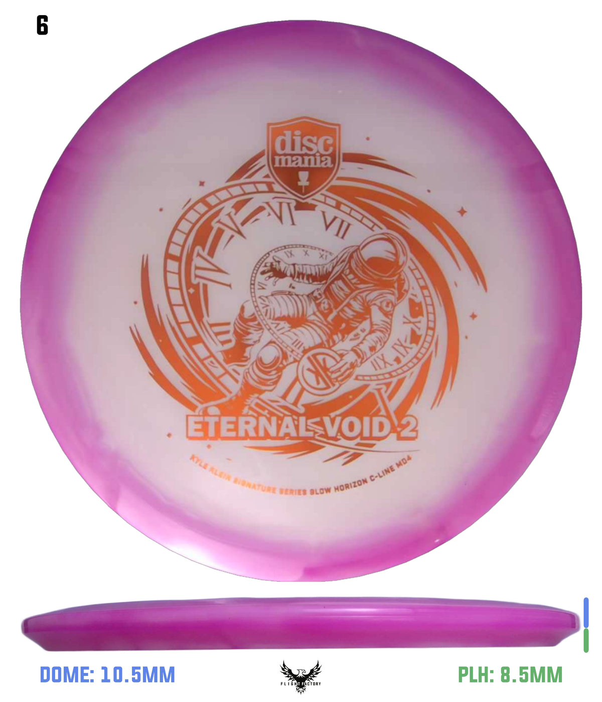 Discmania Eternal Void 2 - Kyle Klein Signature Series Glow Horizon C-Line MD4