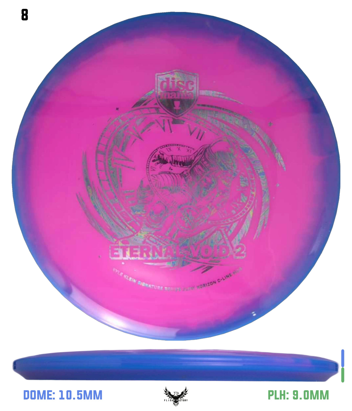 Discmania Eternal Void 2 - Kyle Klein Signature Series Glow Horizon C-Line MD4