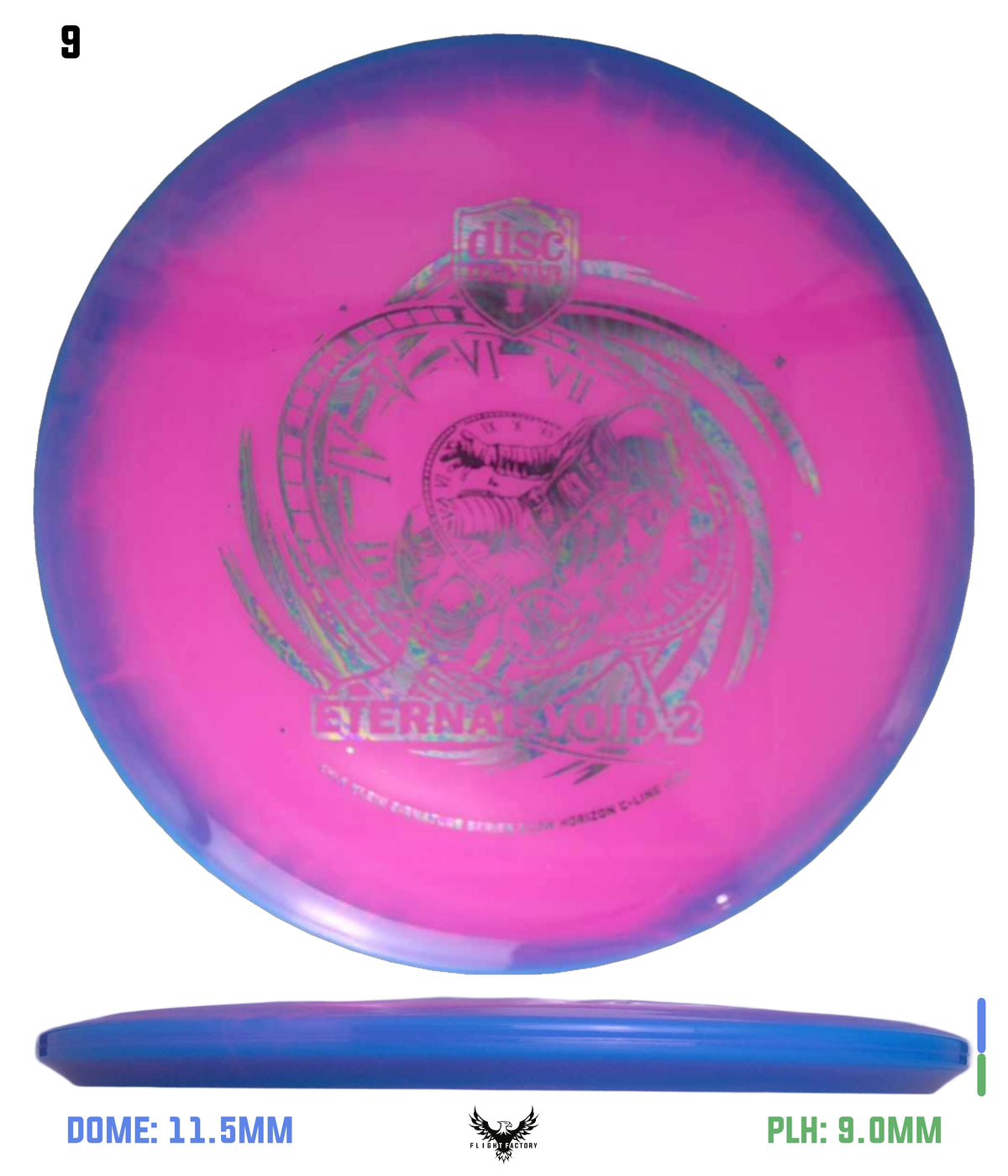 Discmania Eternal Void 2 - Kyle Klein Signature Series Glow Horizon C-Line MD4