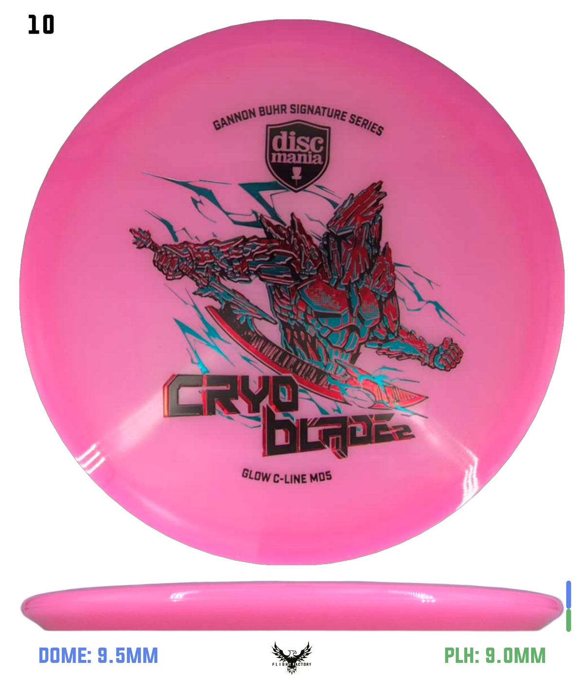 Discmania Cryo Blade 2 Glow C-Line MD5 - Gannon Buhr Signature Series 2026