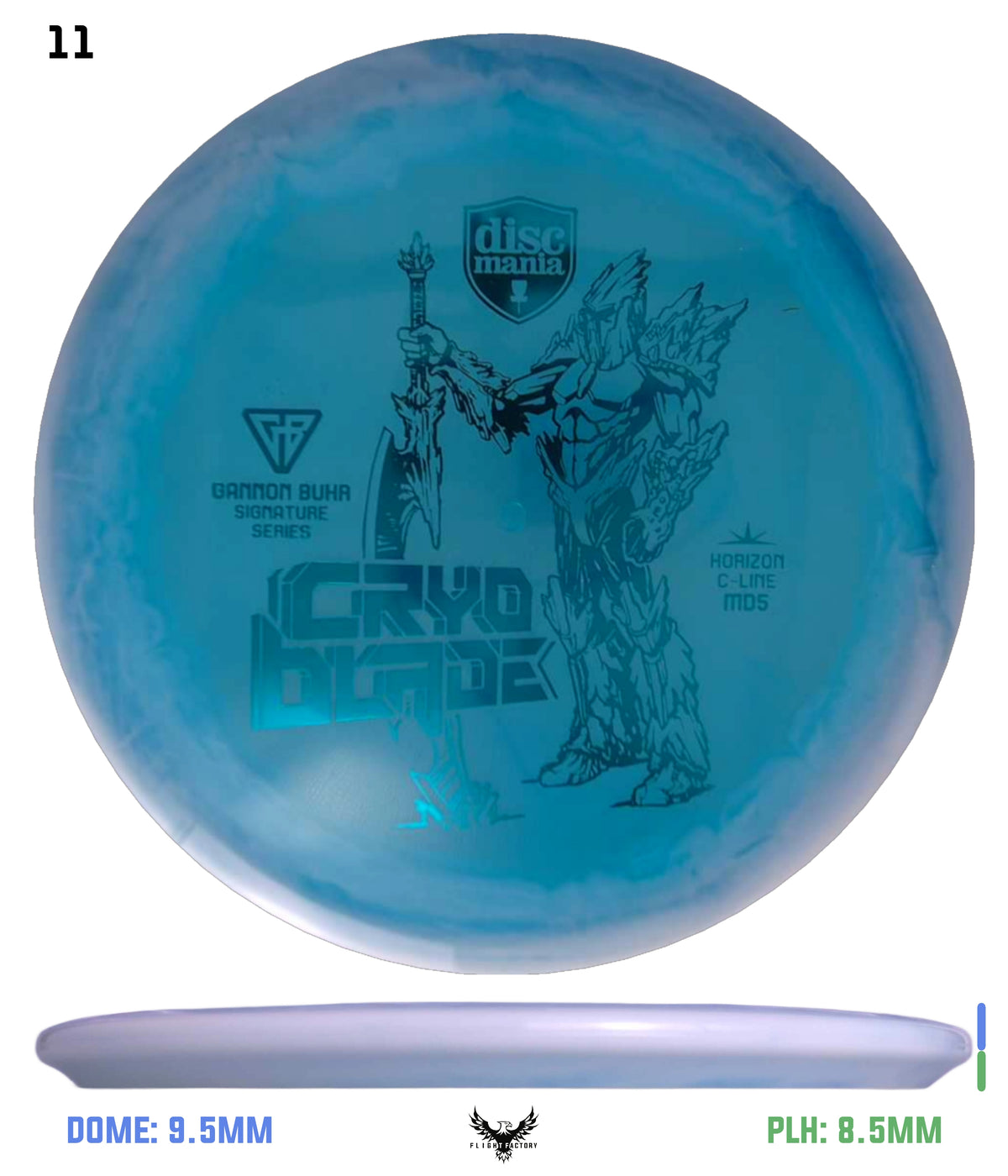 Discmania Cryo Blade Horizon C-Line MD5 - Gannon Buhr Signature Series 2025