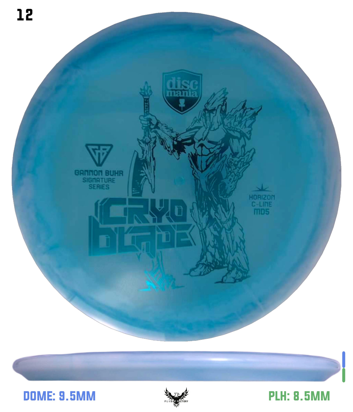 Discmania Cryo Blade Horizon C-Line MD5 - Gannon Buhr Signature Series 2025