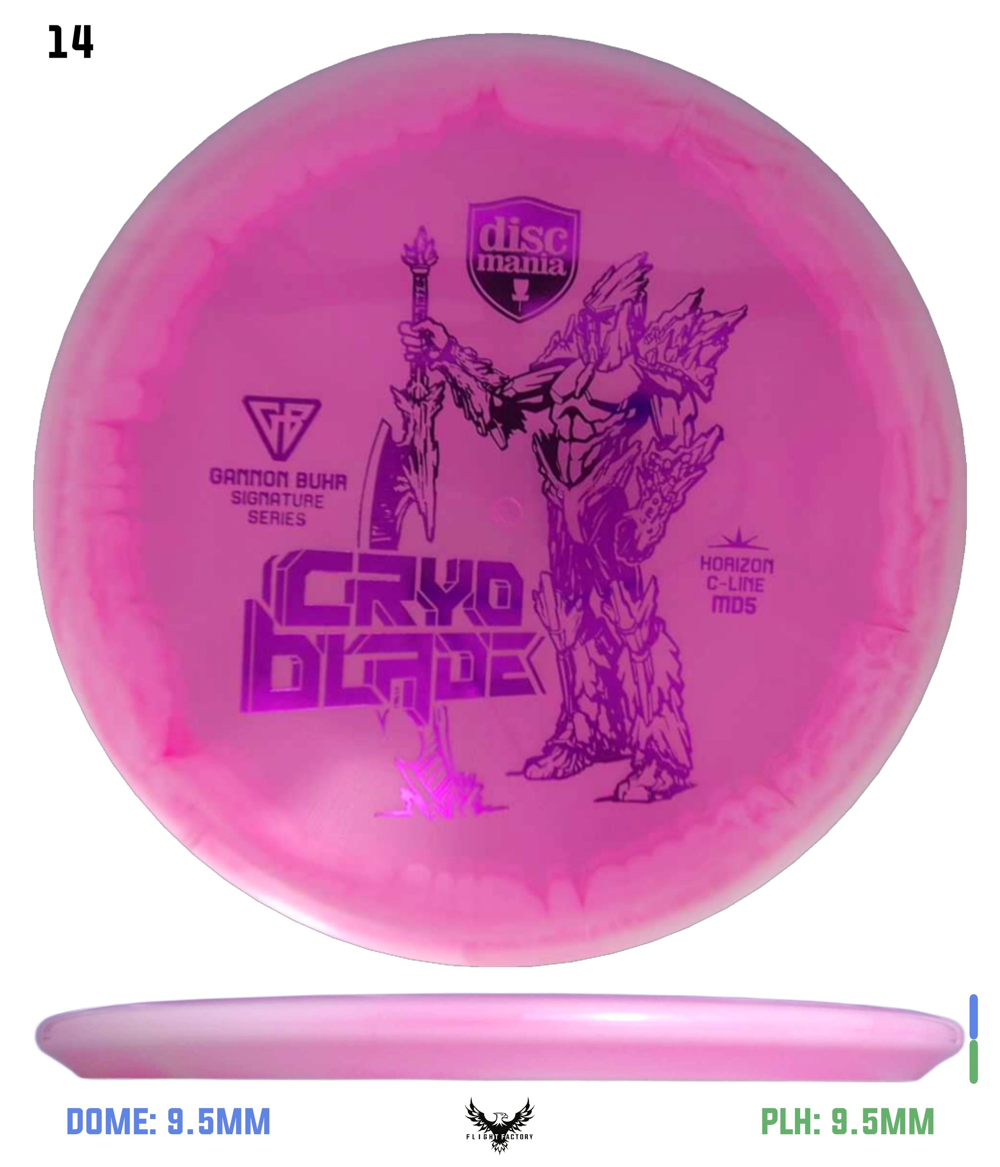 Discmania Cryo Blade Horizon C-Line MD5 - Gannon Buhr Signature