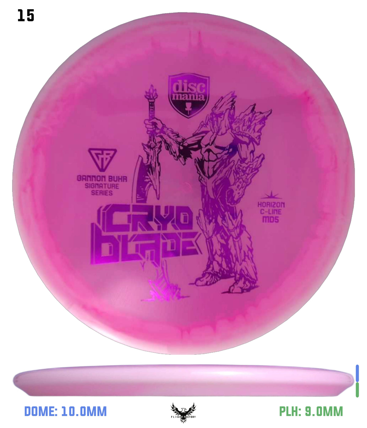 Discmania Cryo Blade Horizon C-Line MD5 - Gannon Buhr Signature Series 2025