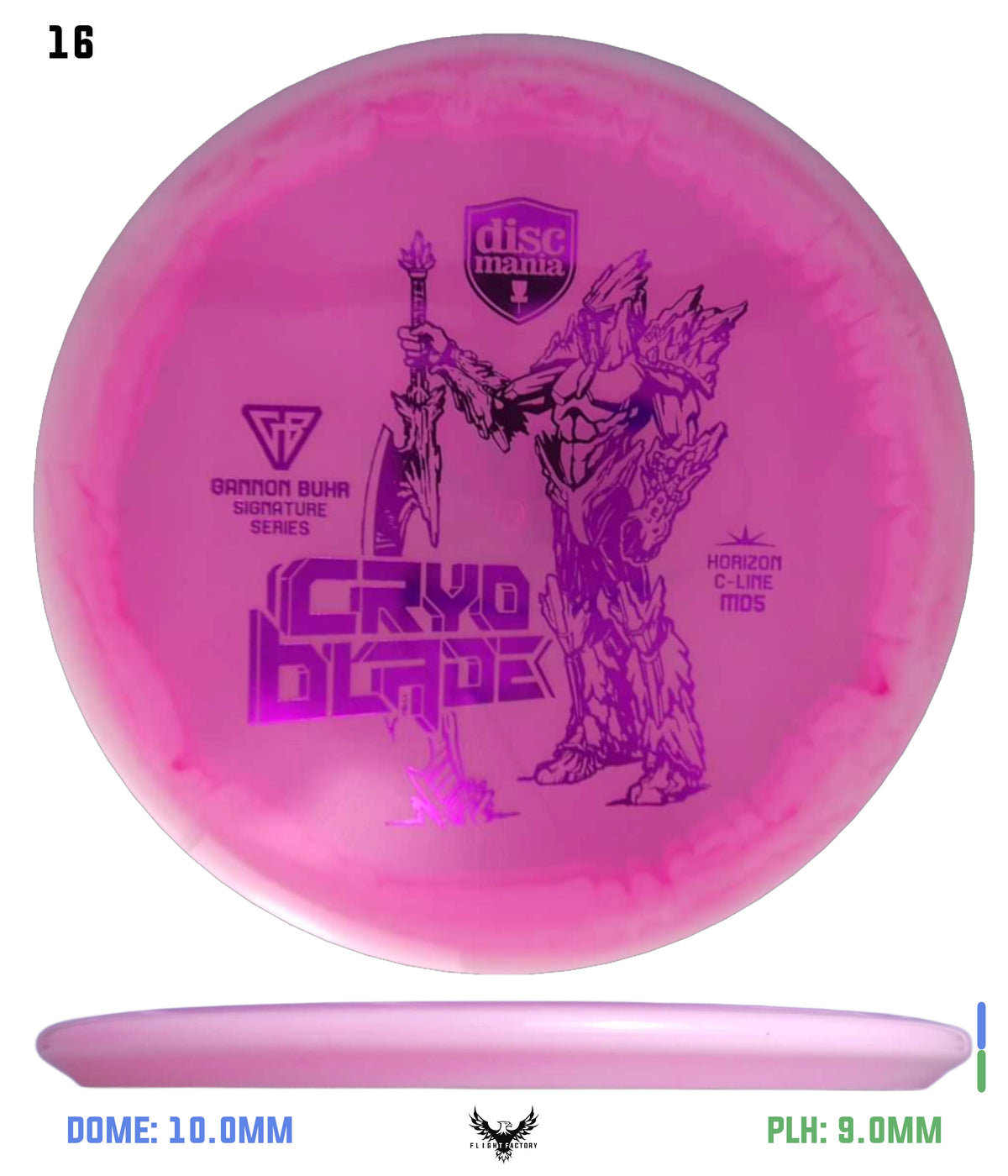 Discmania Cryo Blade Horizon C-Line MD5 - Gannon Buhr Signature Series 2025