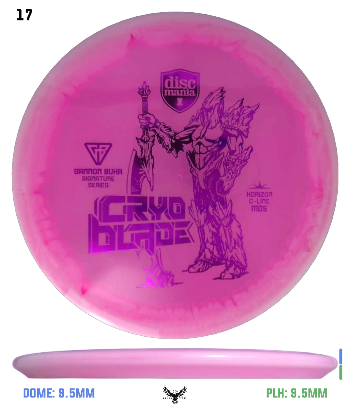 Discmania Cryo Blade Horizon C-Line MD5 - Gannon Buhr Signature Series 2025