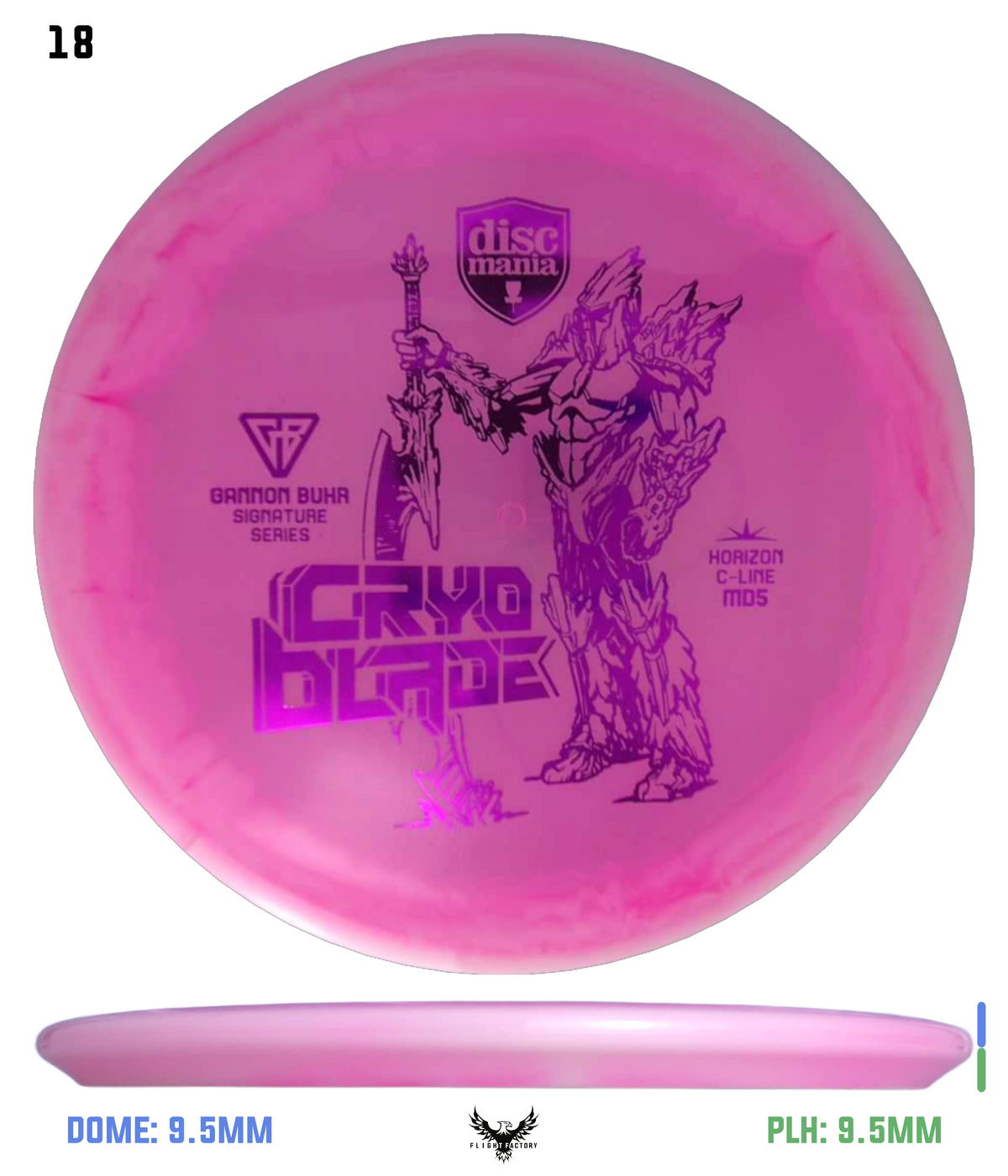 Discmania Cryo Blade Horizon C-Line MD5 - Gannon Buhr Signature Series 2025