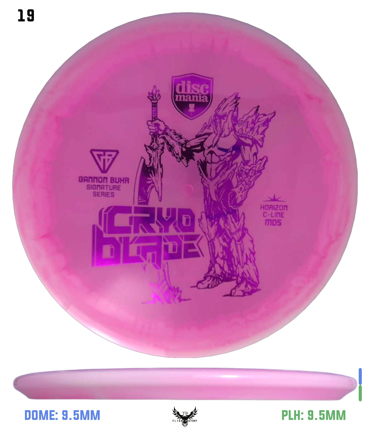 Discmania Cryo Blade Horizon C-Line MD5 - Gannon Buhr Signature Series 2025