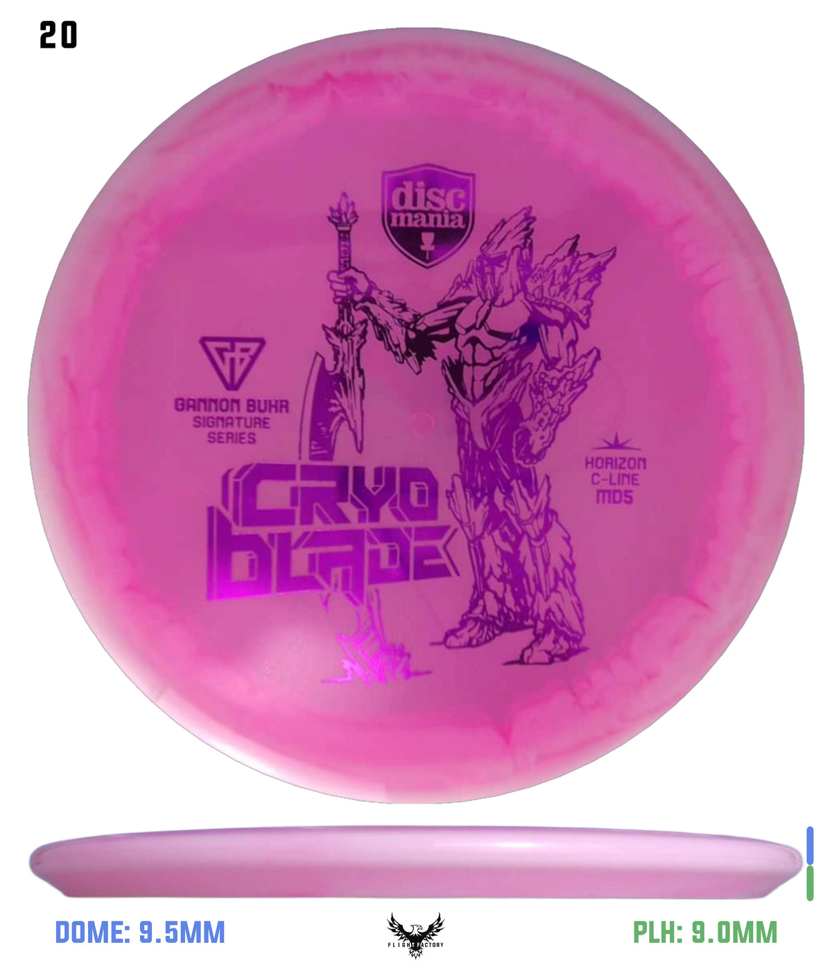 Discmania Cryo Blade Horizon C-Line MD5 - Gannon Buhr Signature Series 2025