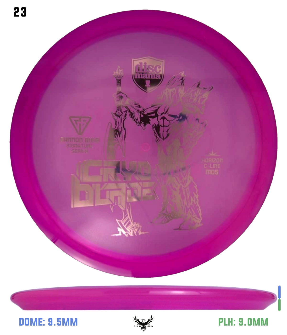 Discmania Cryo Blade Horizon C-Line MD5 - Gannon Buhr Signature Series 2025