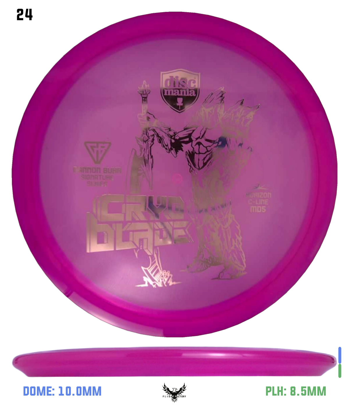 Discmania Cryo Blade Horizon C-Line MD5 - Gannon Buhr Signature Series 2025