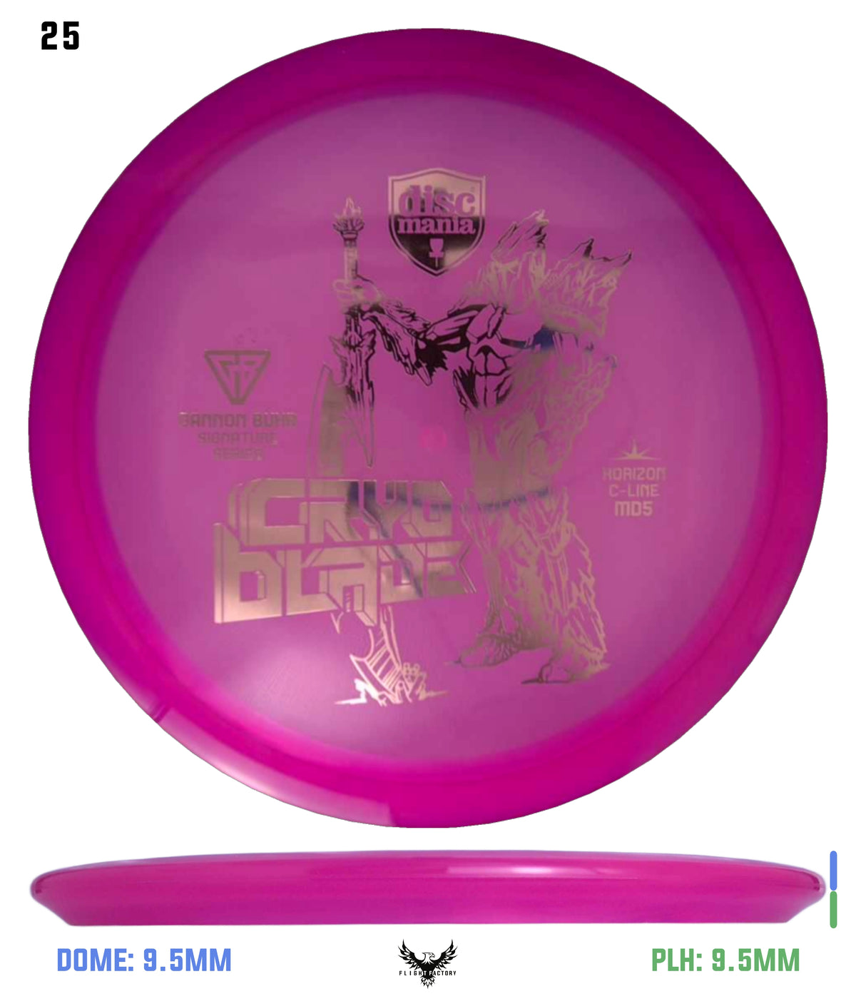 Discmania Cryo Blade Horizon C-Line MD5 - Gannon Buhr Signature Series 2025