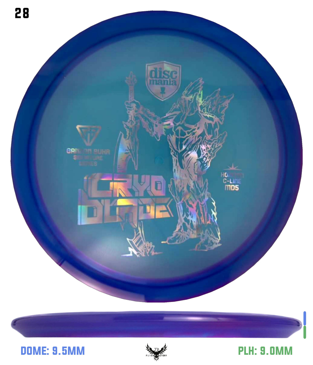 Discmania Cryo Blade Horizon C-Line MD5 - Gannon Buhr Signature Series 2025