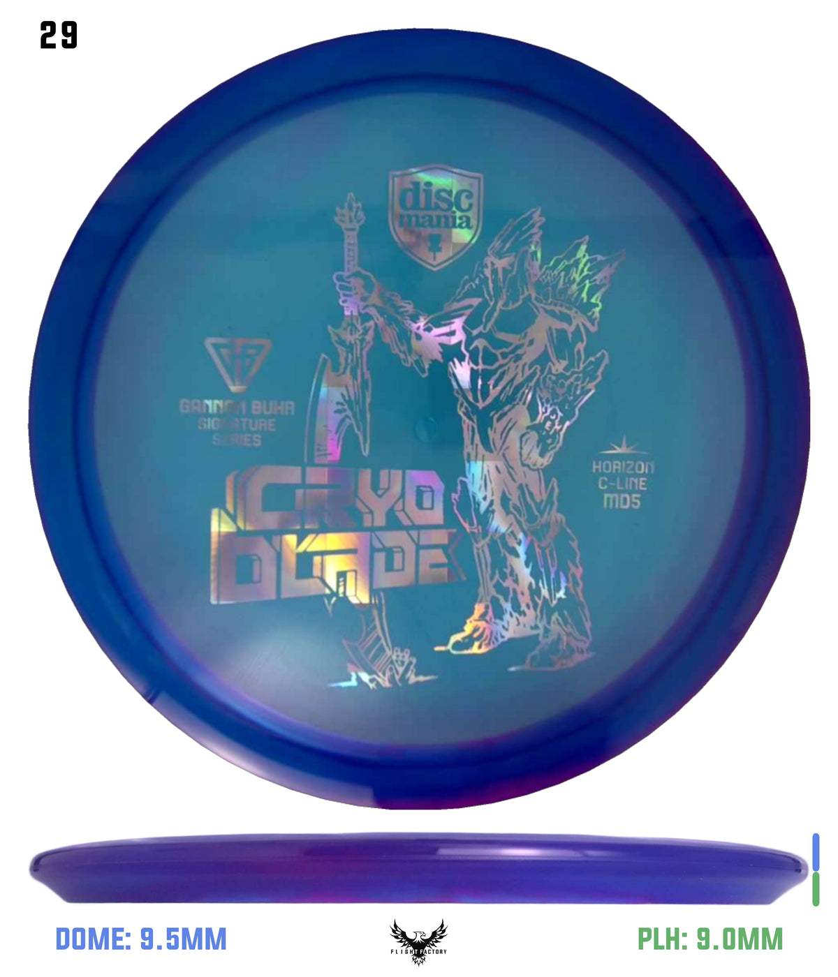 Discmania Cryo Blade Horizon C-Line MD5 - Gannon Buhr Signature Series 2025