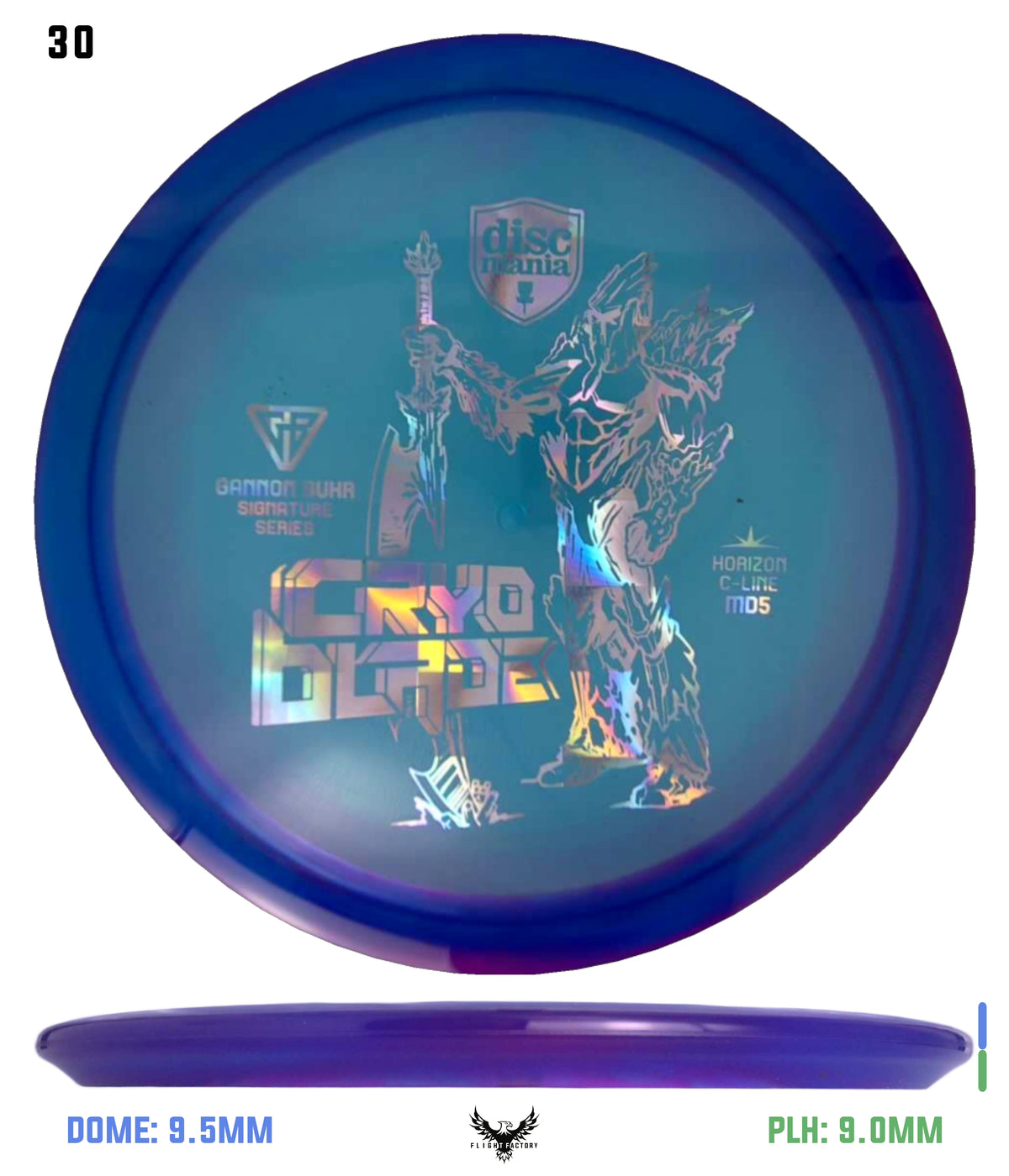 Discmania Cryo Blade Horizon C-Line MD5 - Gannon Buhr Signature Series 2025