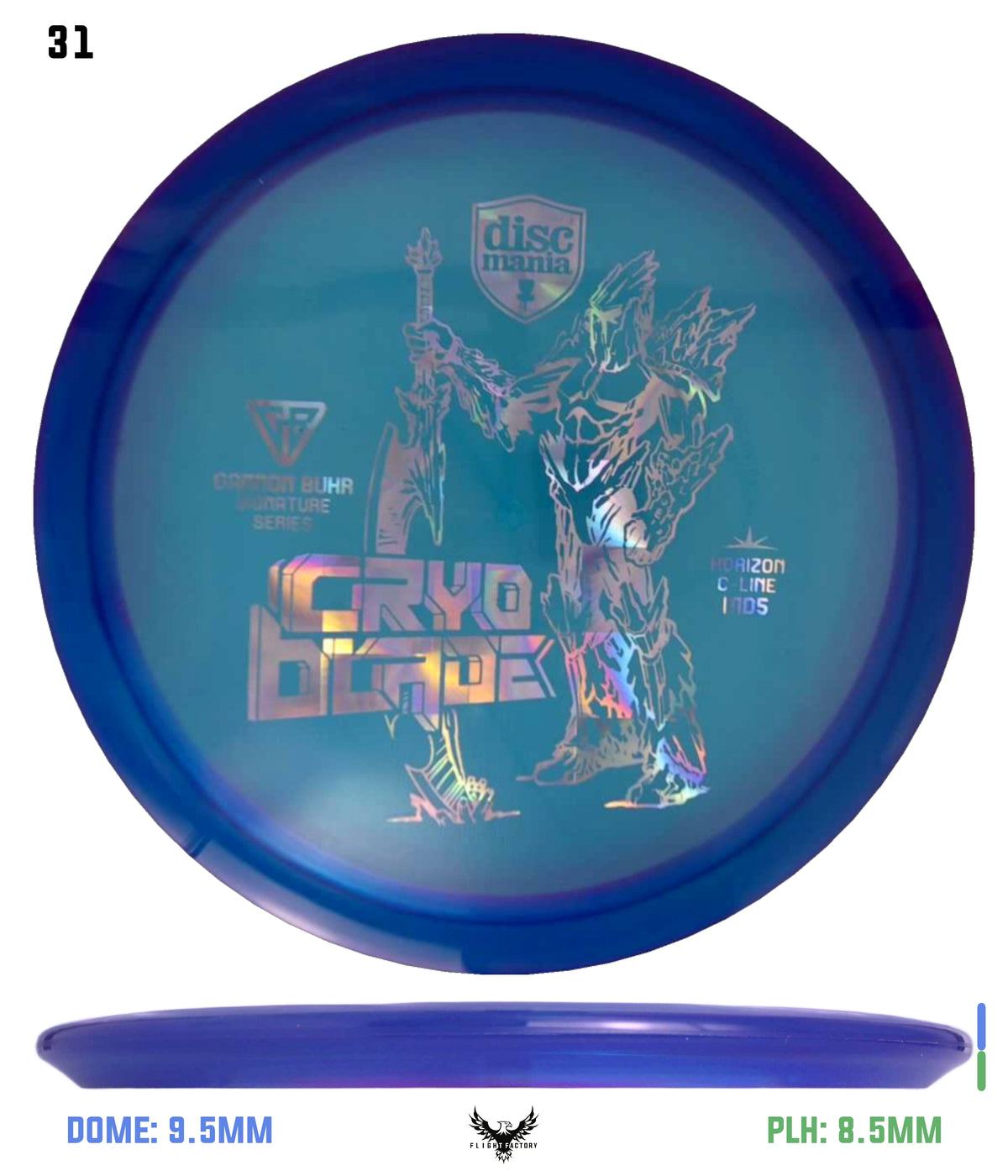 Discmania Cryo Blade Horizon C-Line MD5 - Gannon Buhr Signature Series 2025