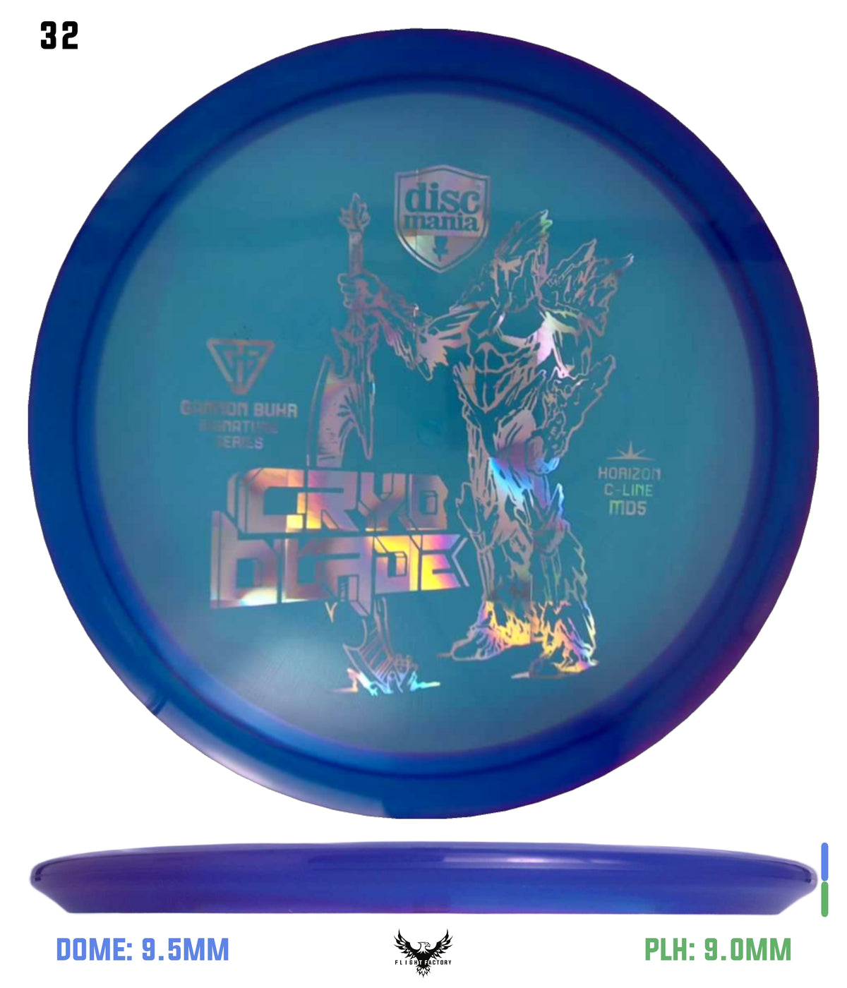 Discmania Cryo Blade Horizon C-Line MD5 - Gannon Buhr Signature Series 2025