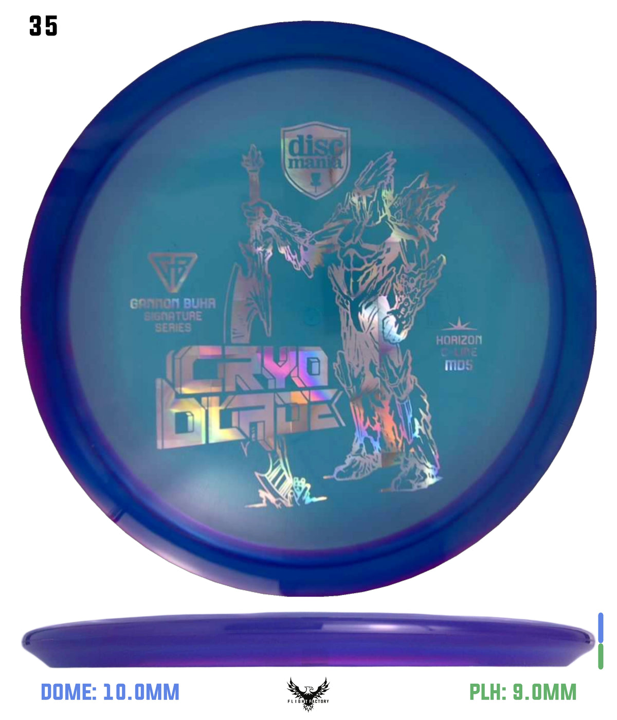 Discmania Cryo Blade Horizon C-Line MD5 - Gannon Buhr Signature Series 2025