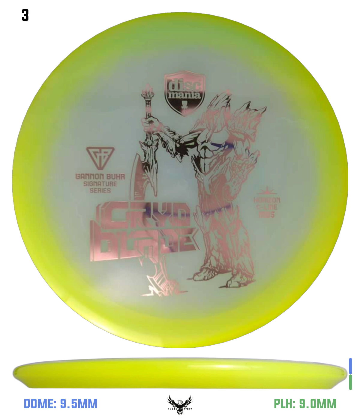 Discmania Cryo Blade Horizon C-Line MD5 - Gannon Buhr Signature Series 2025