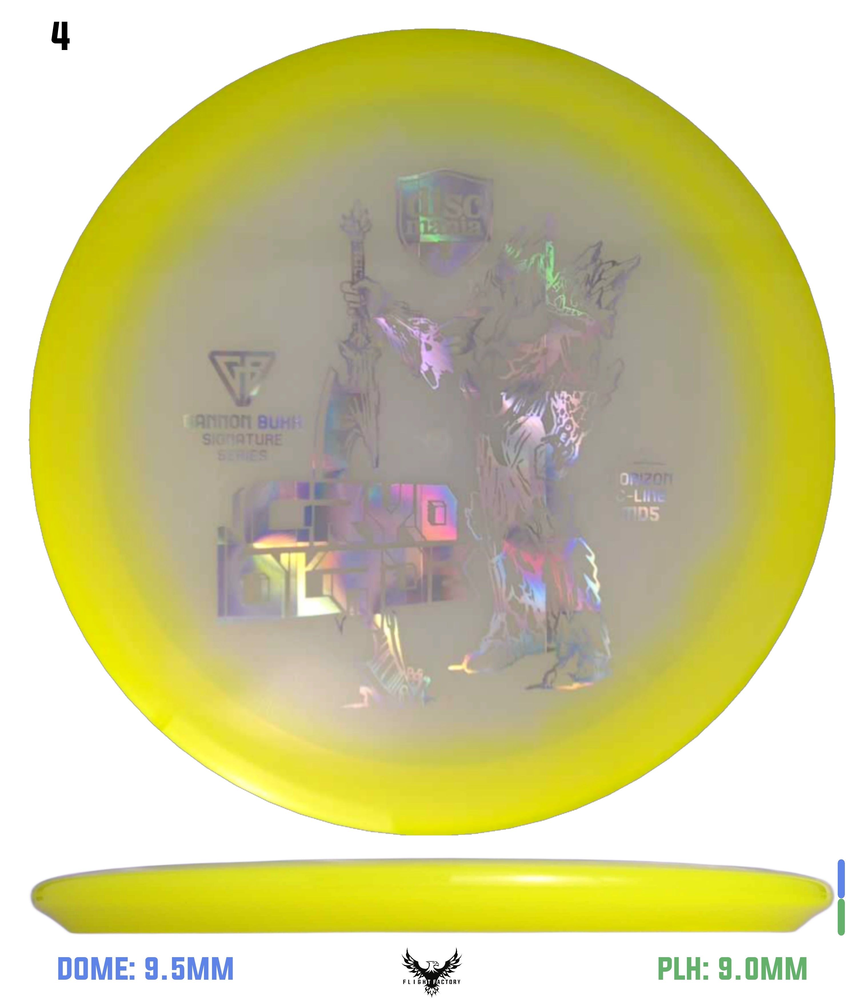 Discmania Cryo Blade Horizon C-Line MD5 - Gannon Buhr Signature