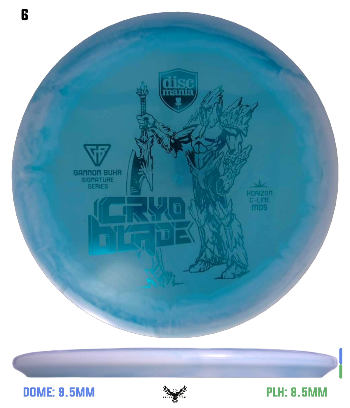 Discmania Cryo Blade Horizon C-Line MD5 - Gannon Buhr Signature Series 2025