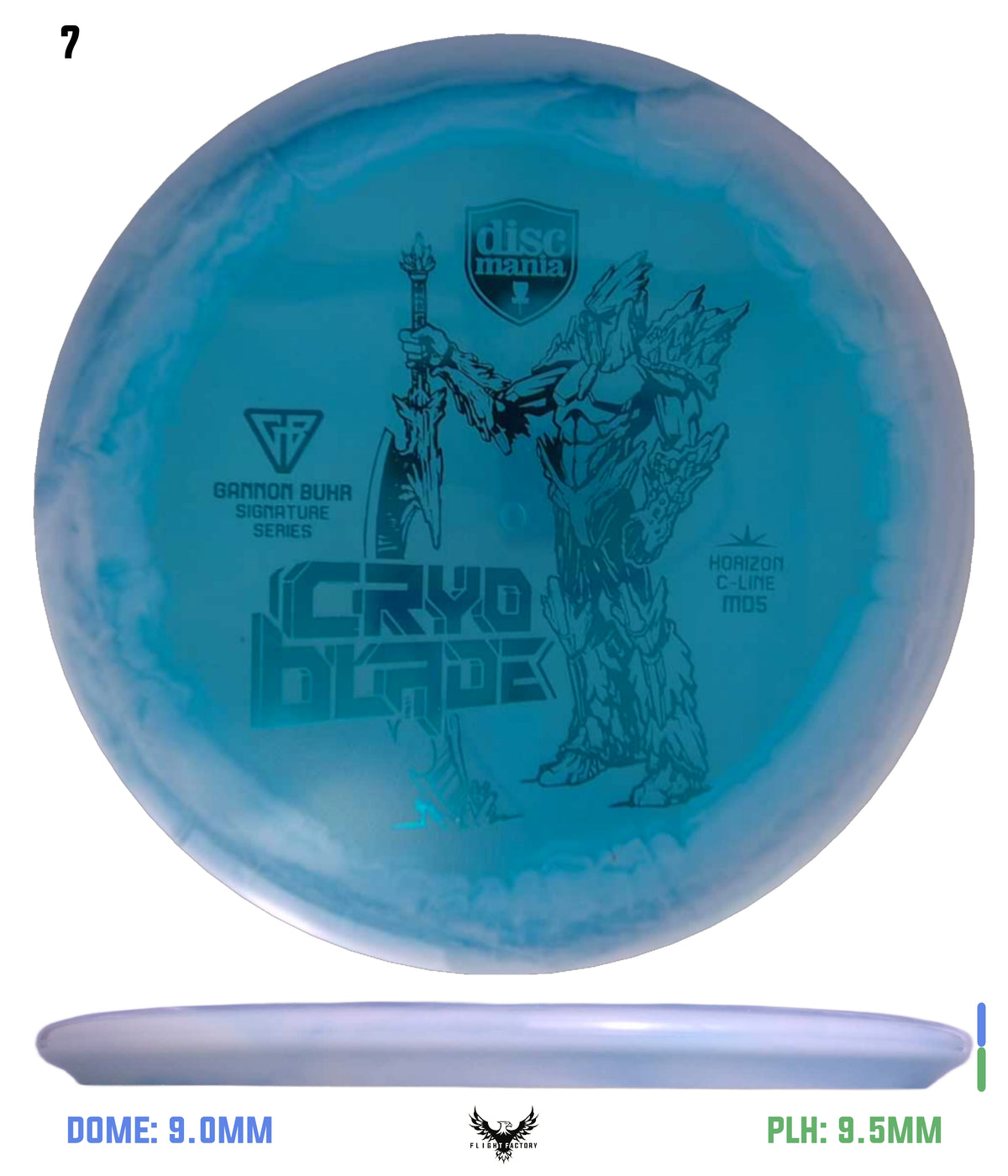 Discmania Cryo Blade Horizon C-Line MD5 - Gannon Buhr Signature Series 2025