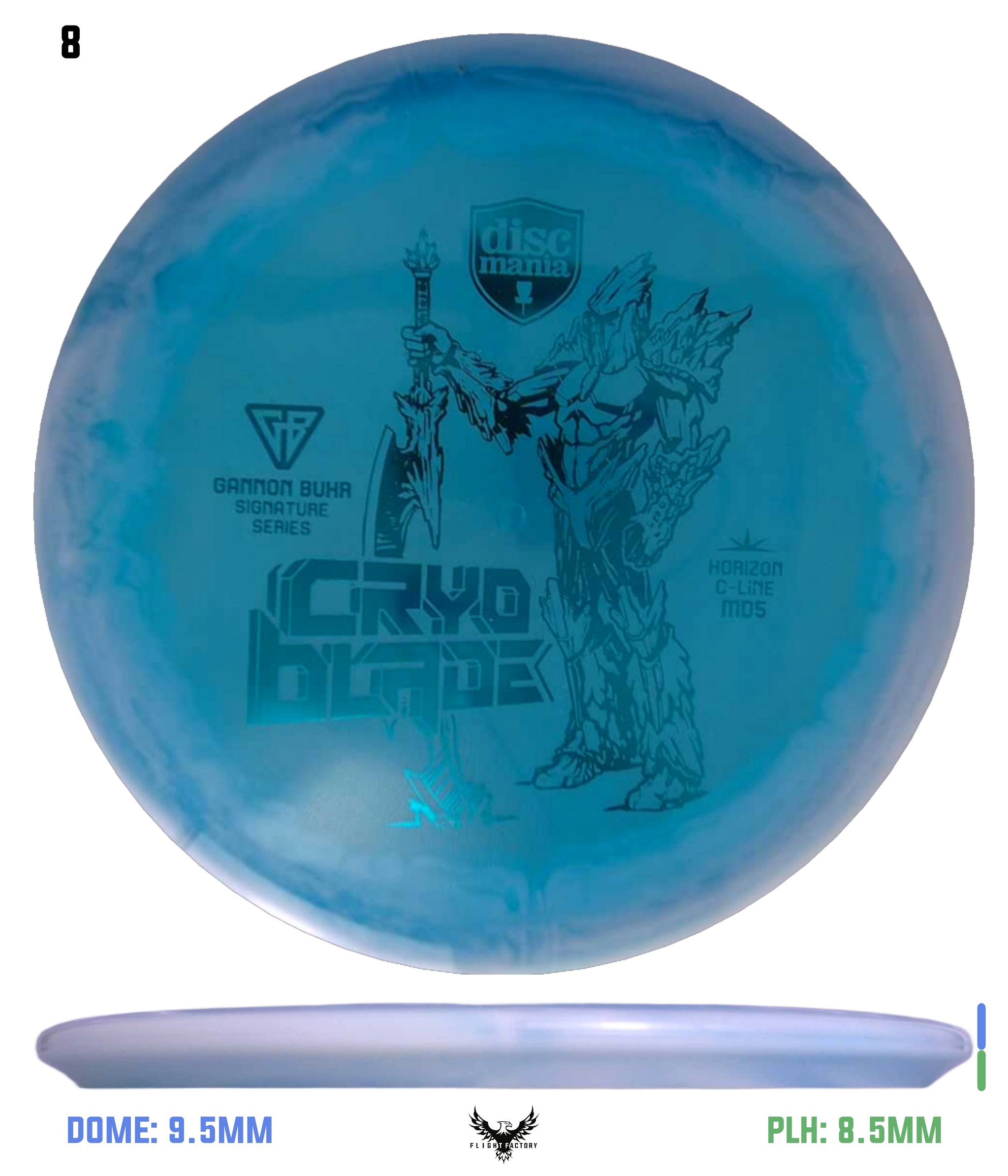 Discmania Cryo Blade Horizon C-Line MD5 - Gannon Buhr Signature