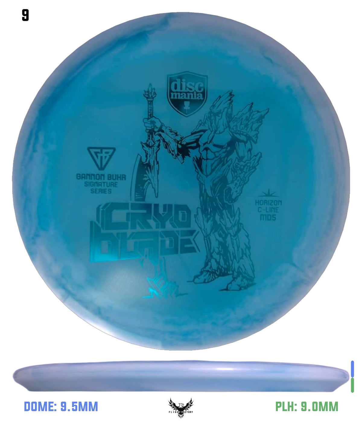 Discmania Cryo Blade Horizon C-Line MD5 - Gannon Buhr Signature Series 2025