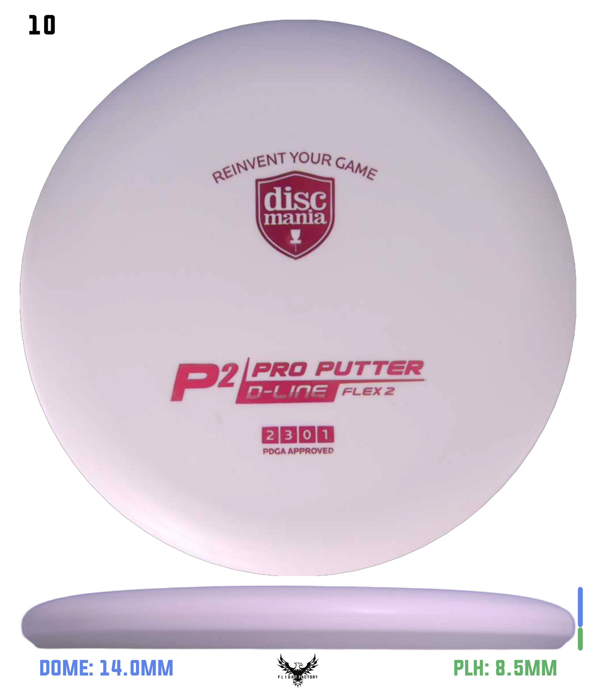 Discmania D-Line P2 - (Flex 2)