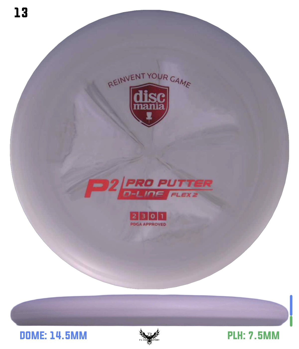 Discmania D-Line P2 - (Flex 2)