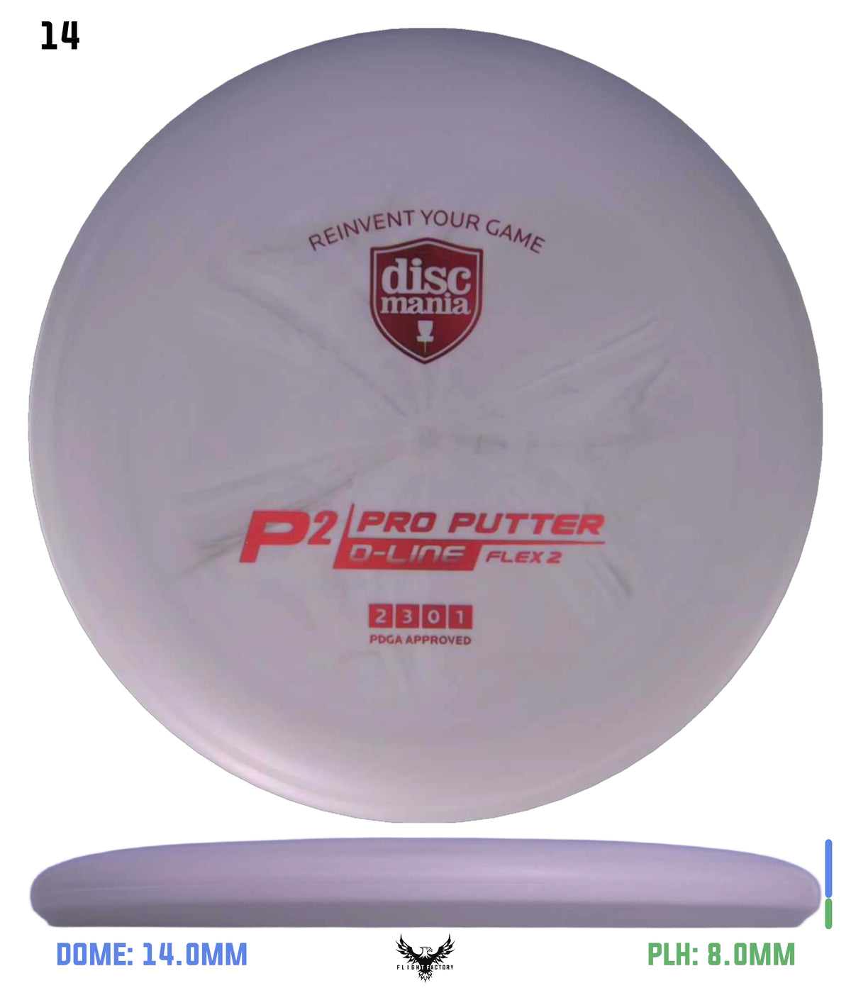 Discmania D-Line P2 - (Flex 2)