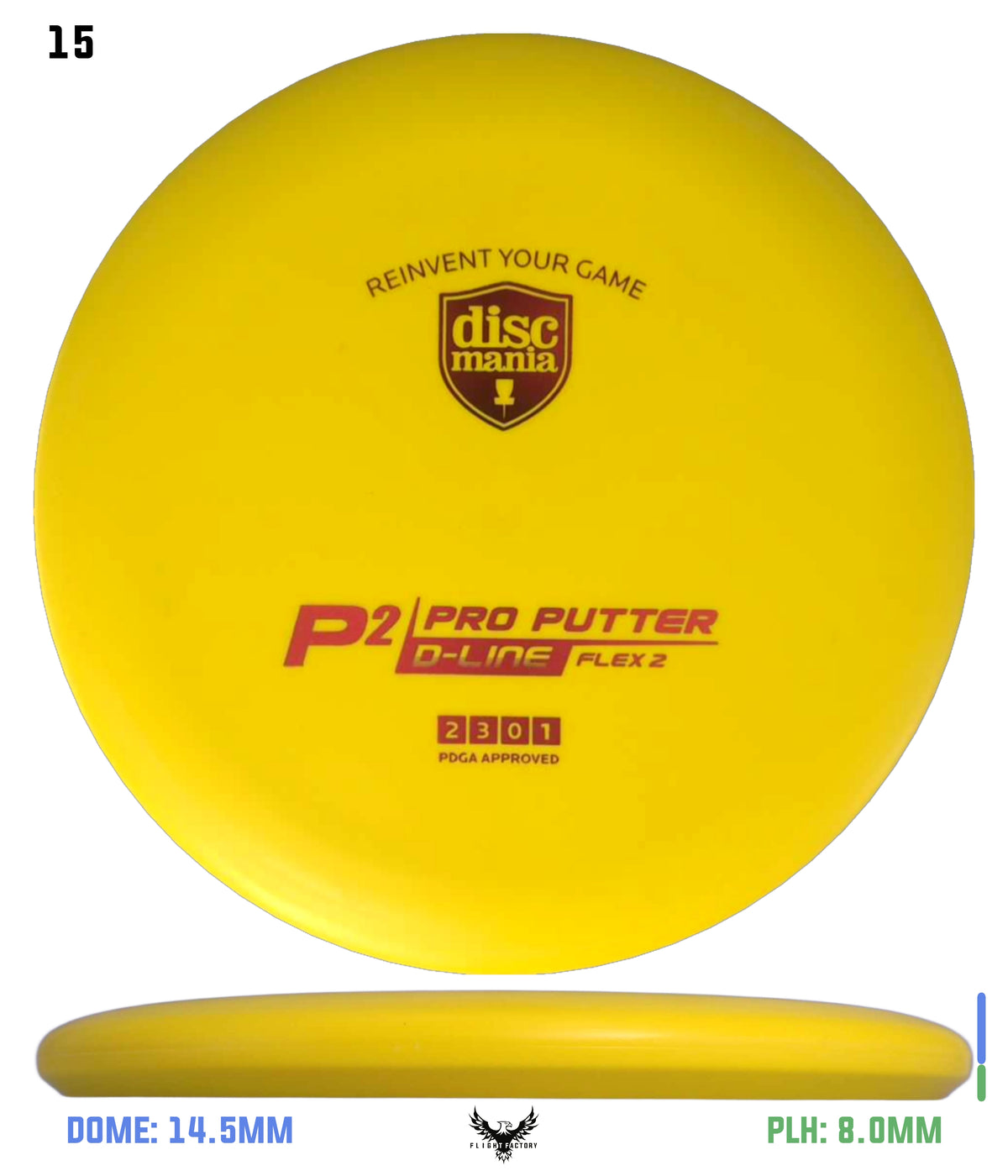 Discmania D-Line P2 - (Flex 2)