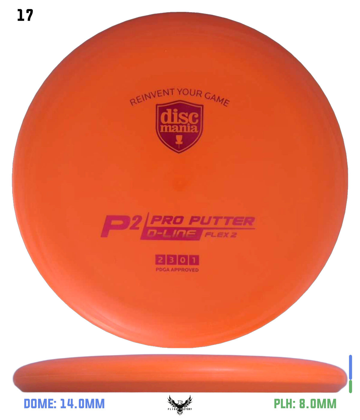 Discmania D-Line P2 - (Flex 2)