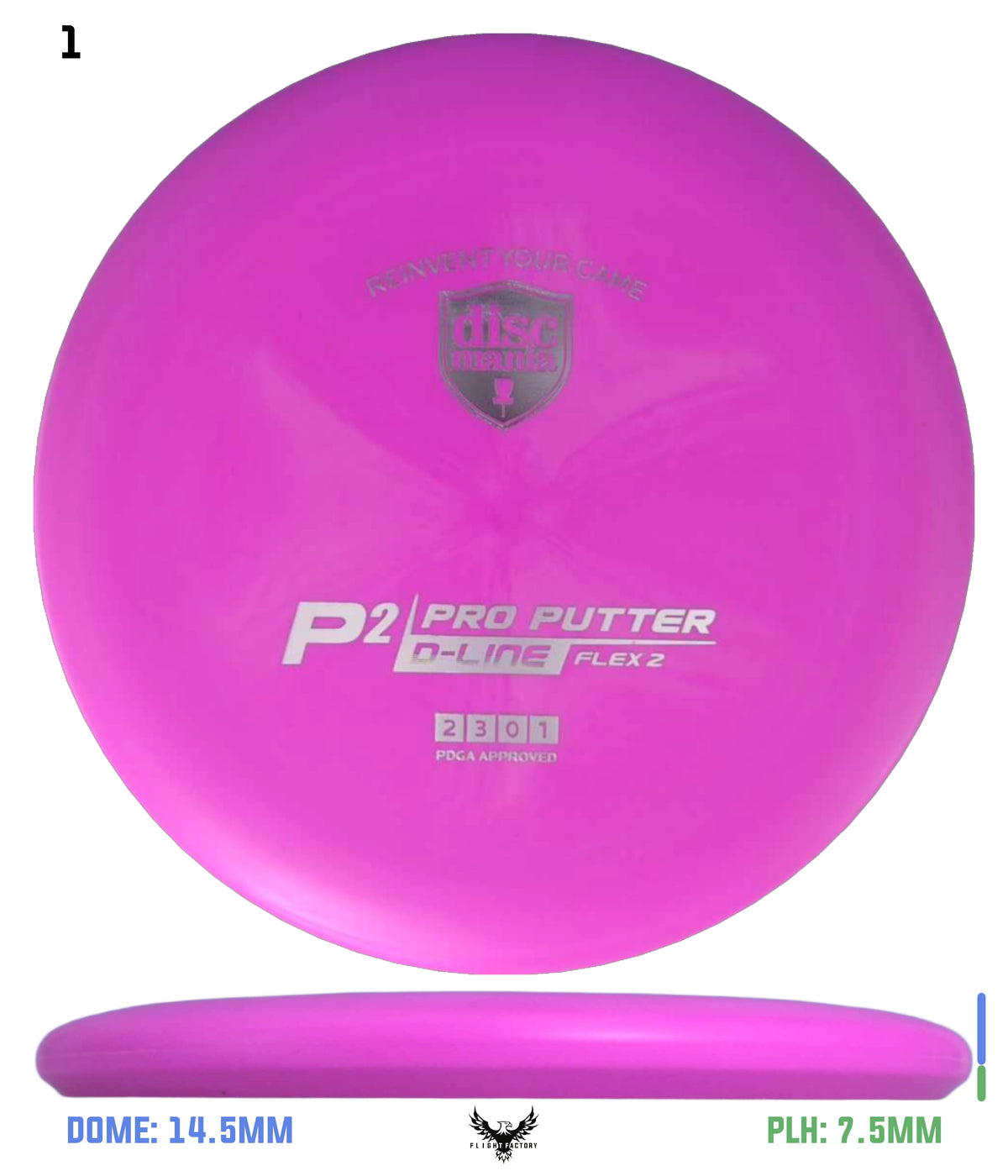 Discmania D-Line P2 - (Flex 2)