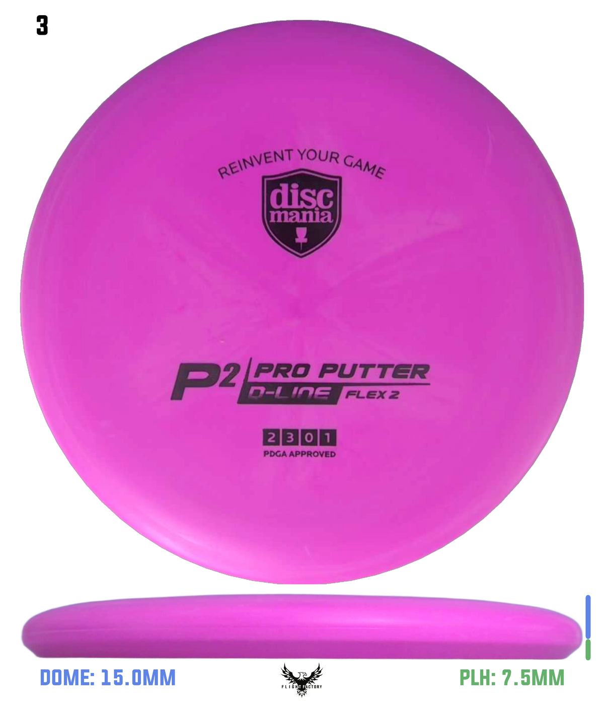 Discmania D-Line P2 - (Flex 2)