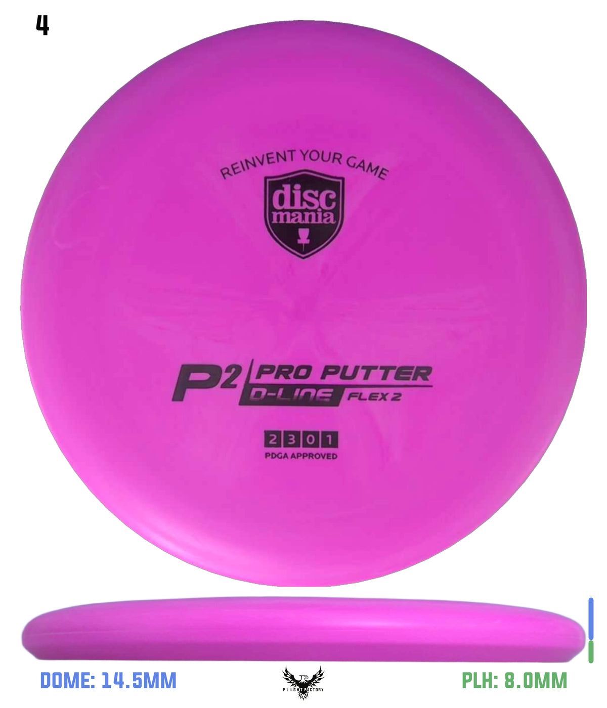 Discmania D-Line P2 - (Flex 2)