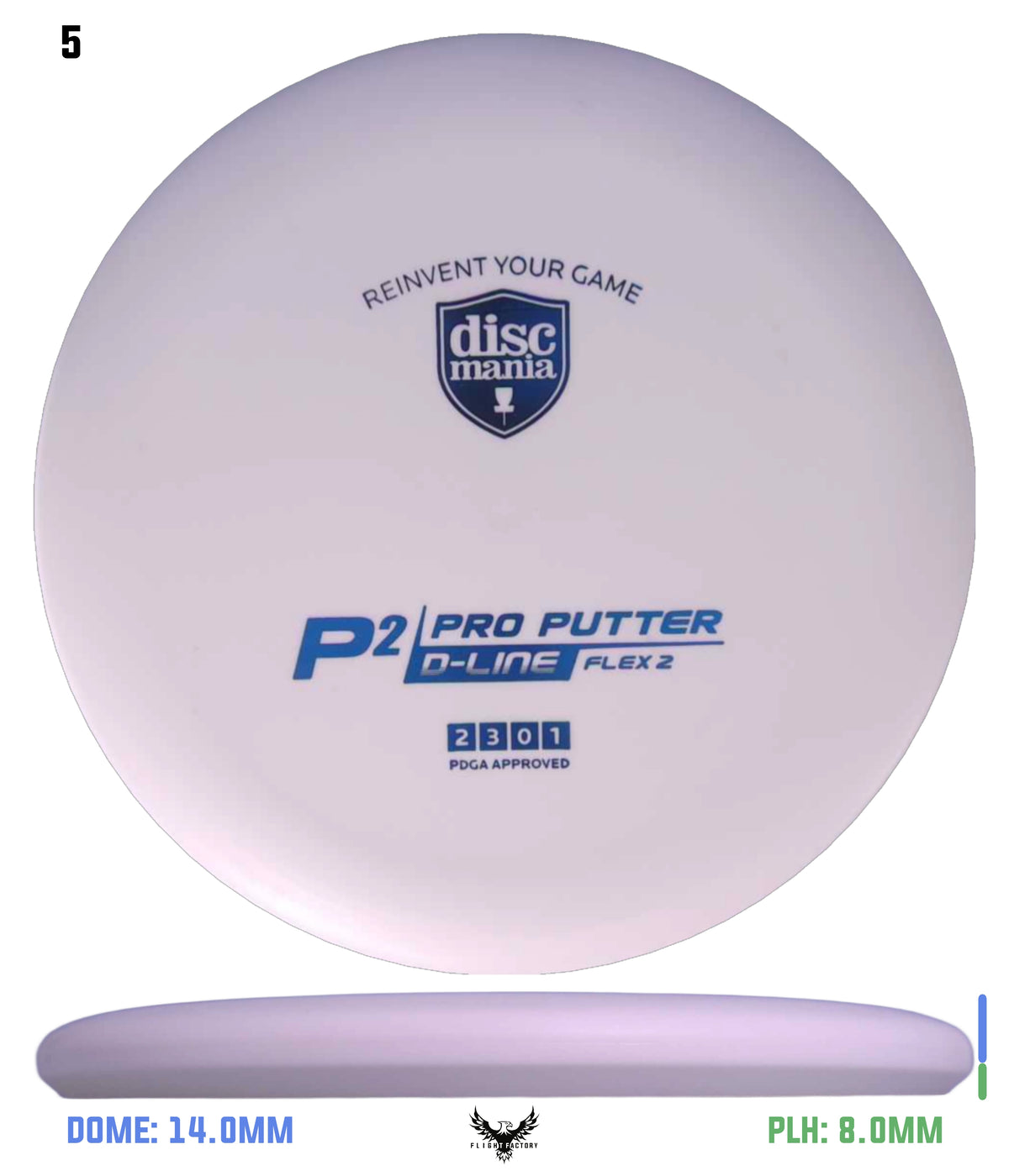 Discmania D-Line P2 - (Flex 2)