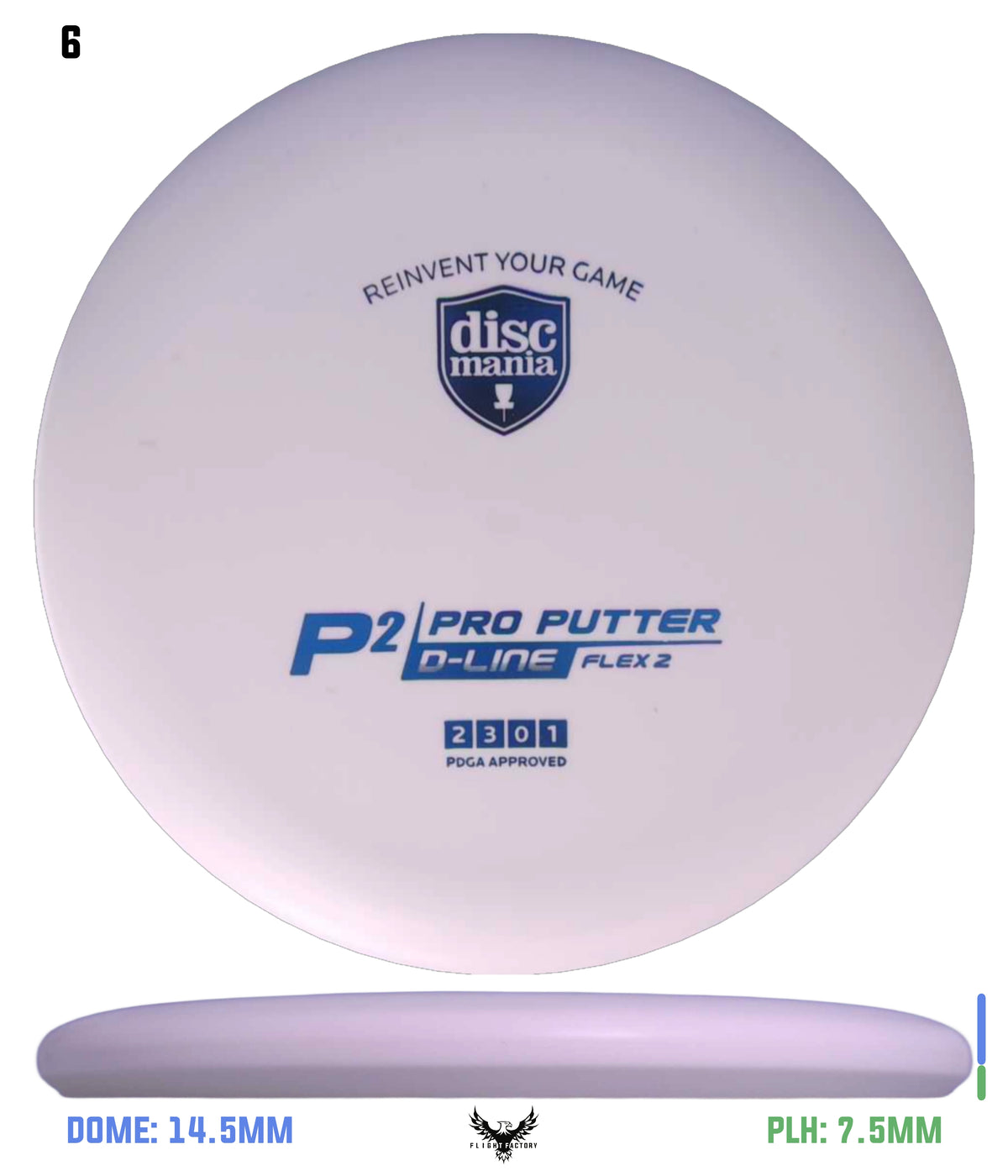 Discmania D-Line P2 - (Flex 2)