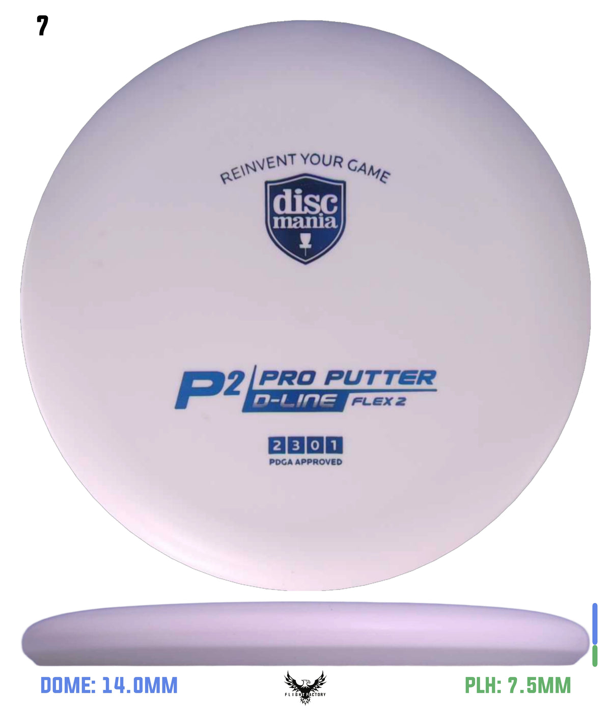Discmania D-Line P2 - (Flex 2)