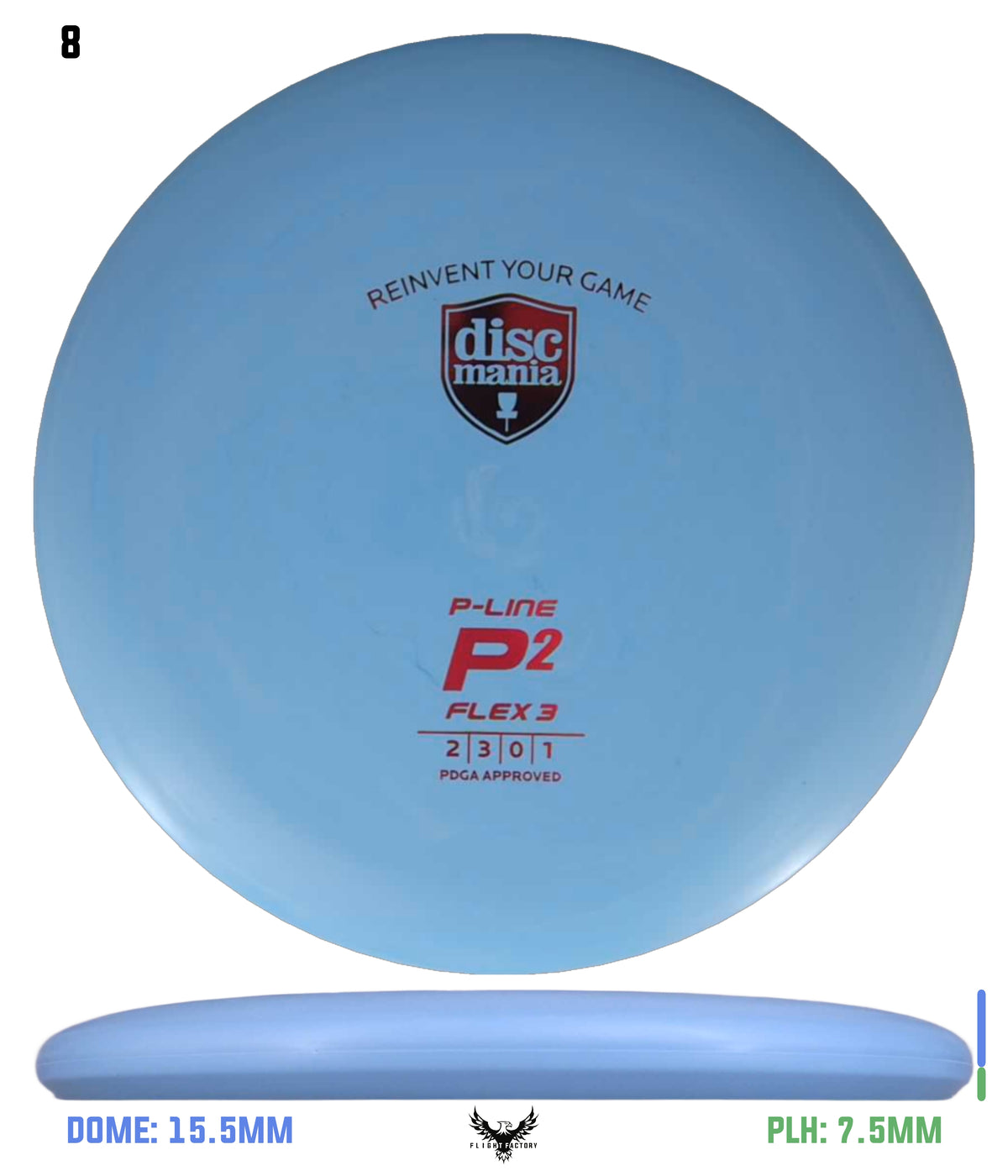Discmania P-Line (Flex 3) P2