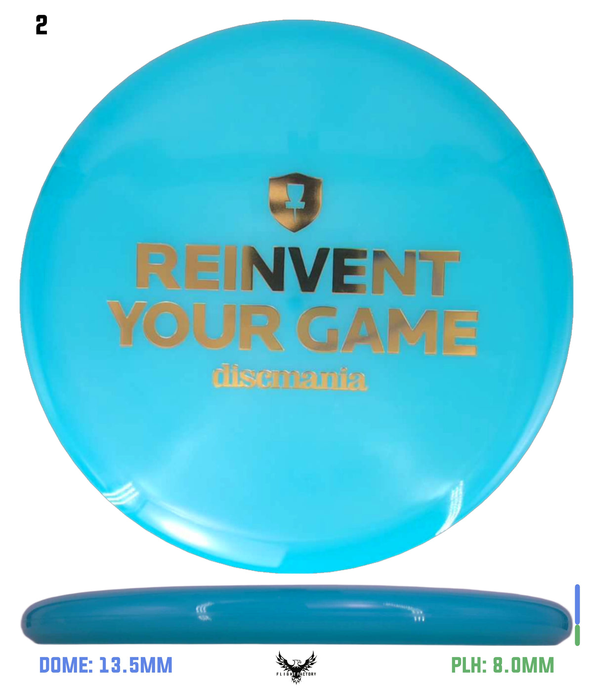 Discmania Glow C-Line P2x - Reinvent Your Game