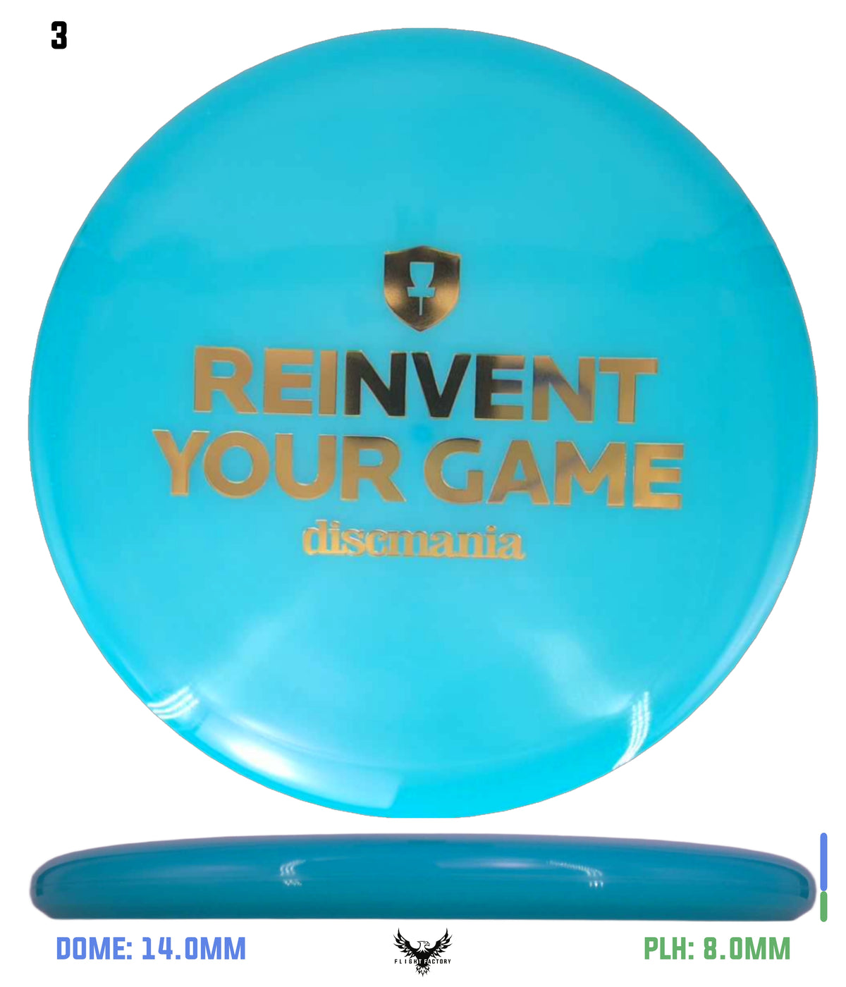Discmania Glow C-Line P2x - Reinvent Your Game