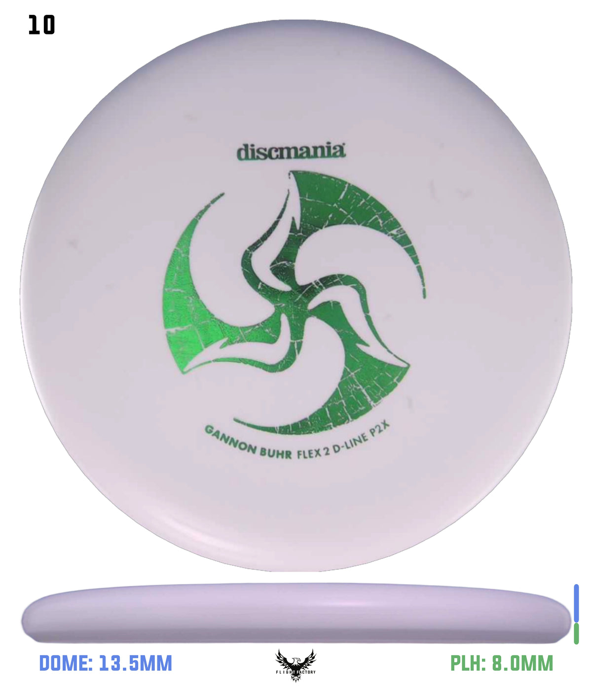 Discmania  D-Line (Flex 2) P2x - Gannon Buhr Signature Series Huk Lab