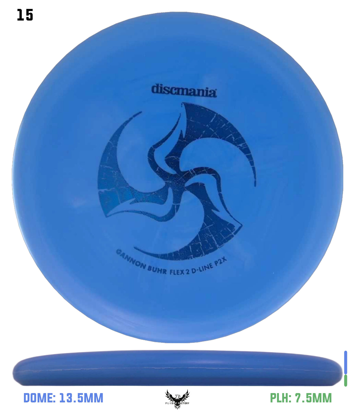 Discmania  D-Line (Flex 2) P2x - Gannon Buhr Signature Series Huk Lab