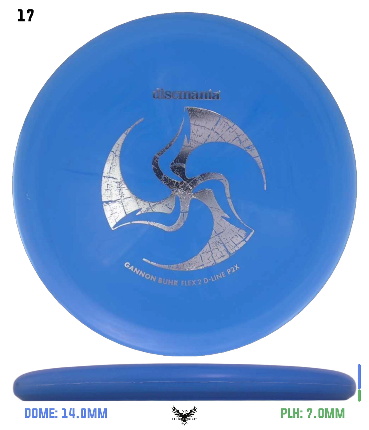 Discmania  D-Line (Flex 2) P2x - Gannon Buhr Signature Series Huk Lab