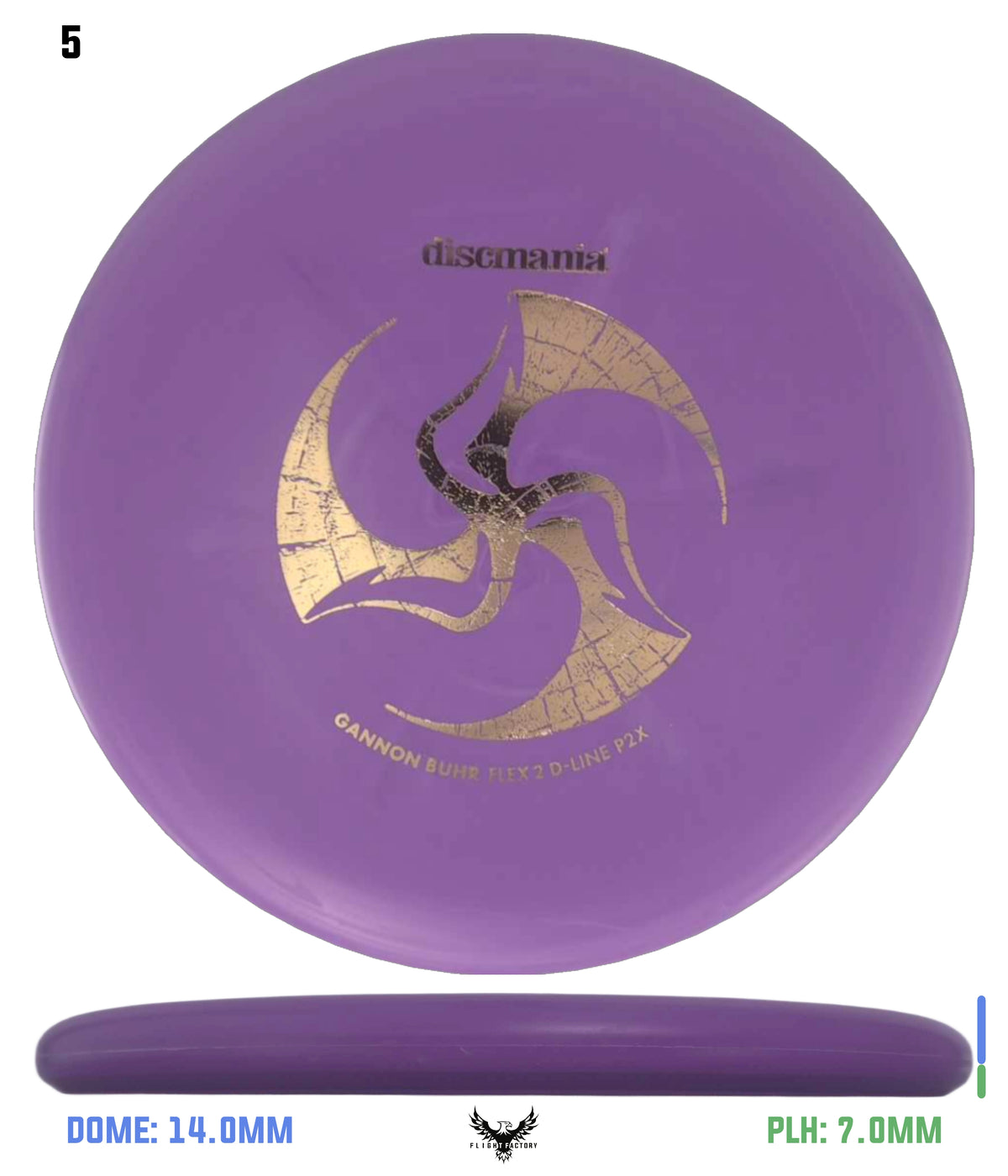 Discmania  D-Line (Flex 2) P2x - Gannon Buhr Signature Series Huk Lab